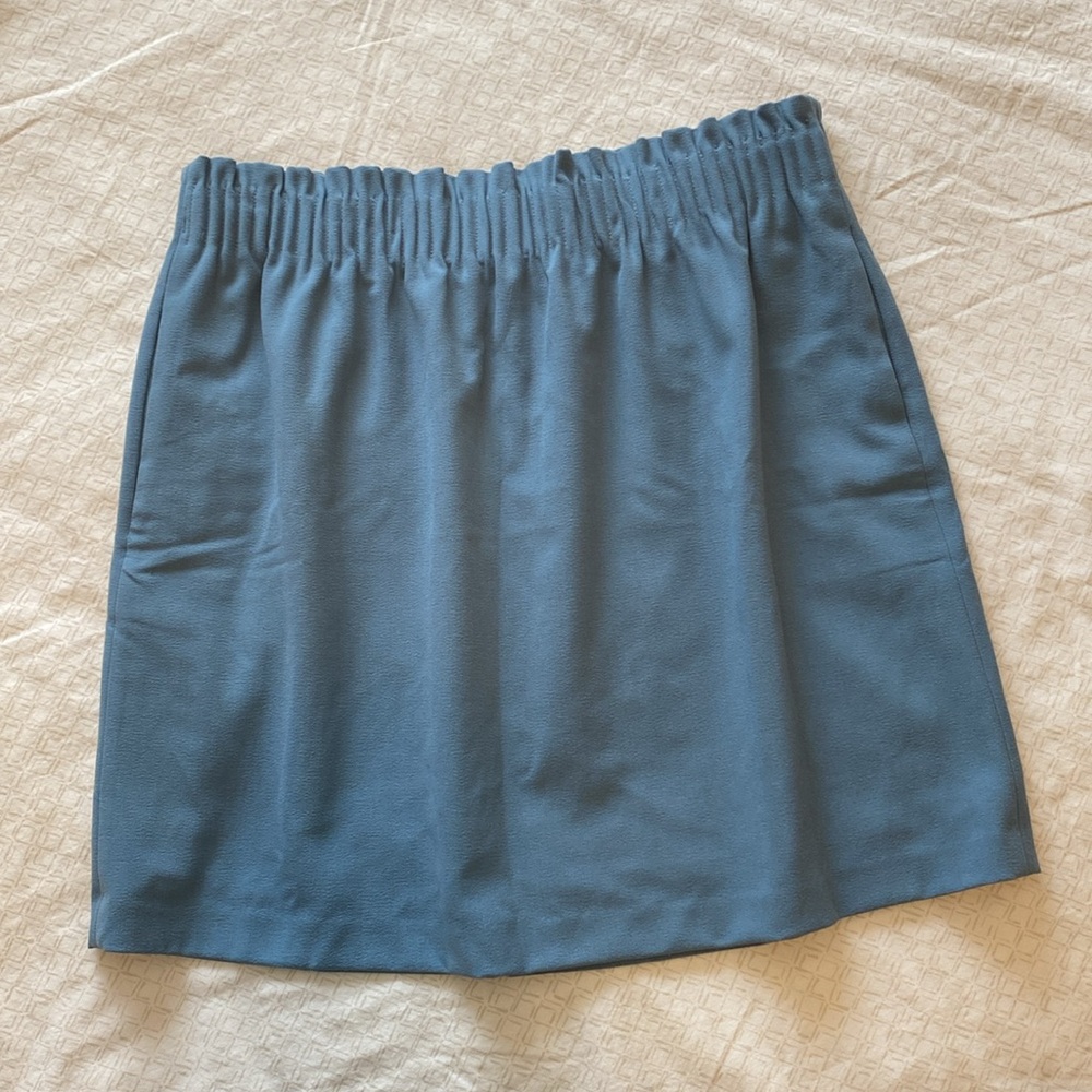 NWT JCrew Factory sidewalk skirt in blue